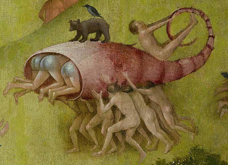 Hieronymus Bosch The Garden of Earthly Delights, central panel France oil painting art